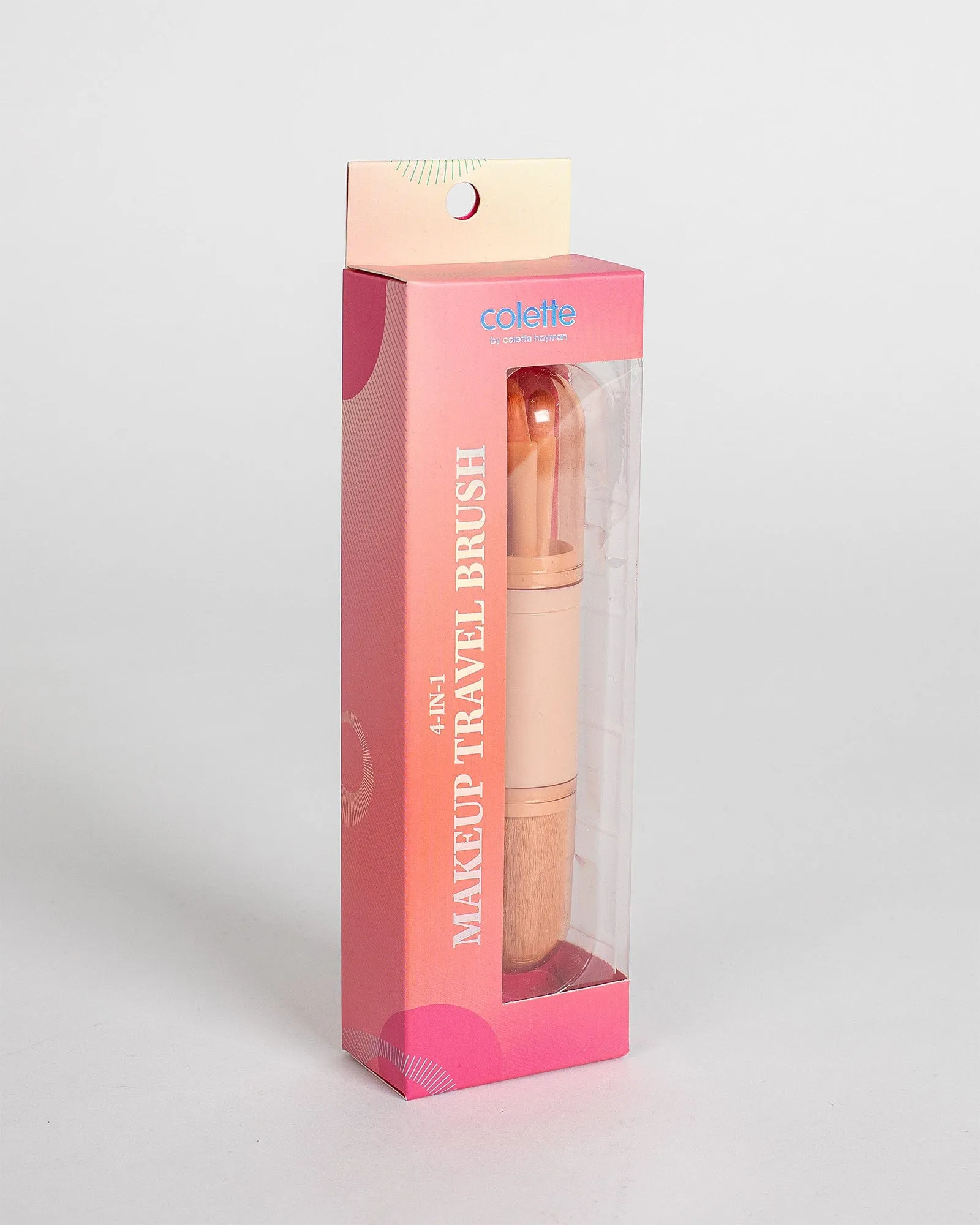 Pink Travel Make Up Brush Pack
