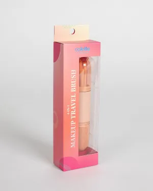 Pink Travel Make Up Brush Pack