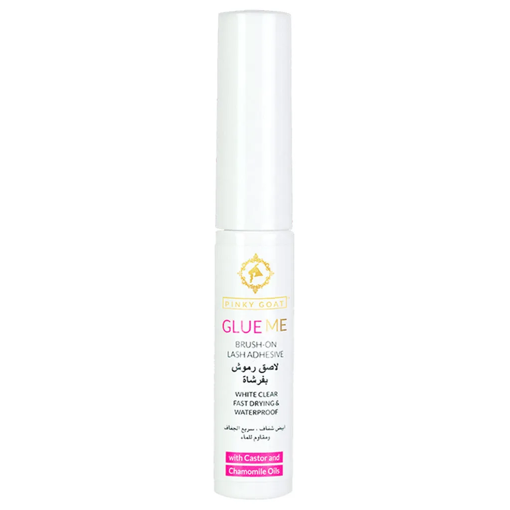 Pinky Goat - Glue Me Brush-on Lash Adhesive White/Clear (5g)