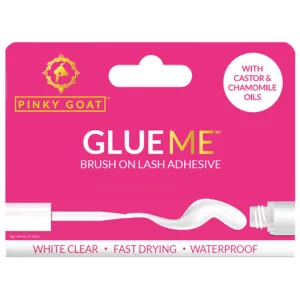Pinky Goat - Glue Me Brush-on Lash Adhesive White/Clear (5g)