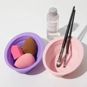 pipicars Bowl Shape Silicone Makeup Brush Cleaner