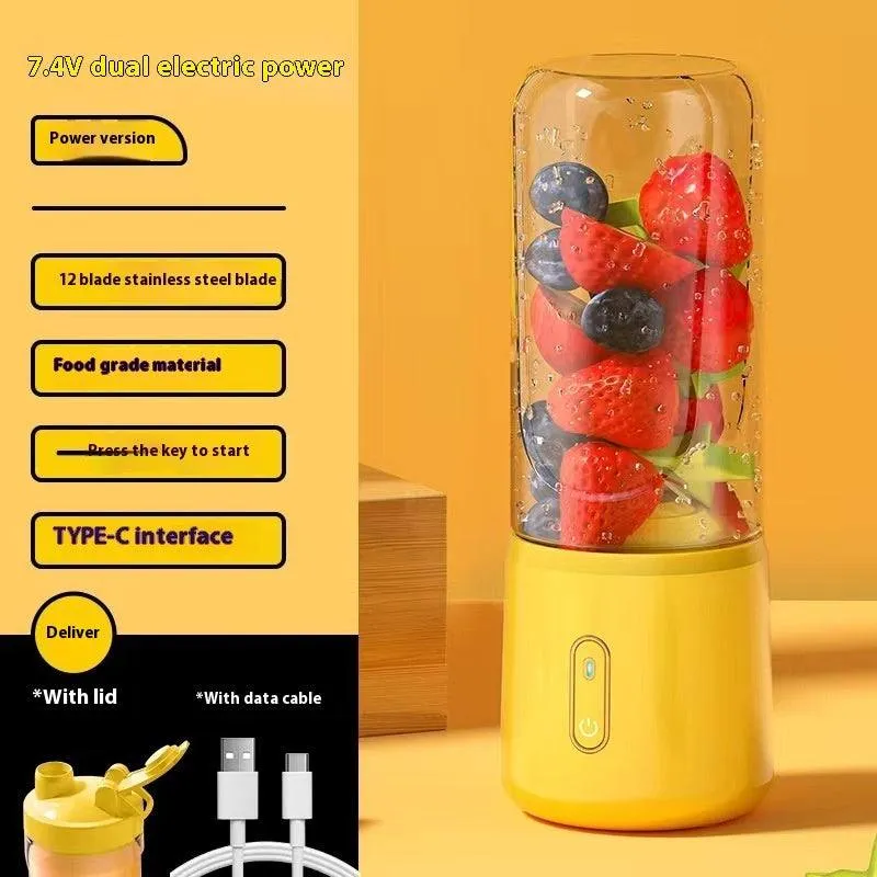 Portable Blender Cooking Machine Charging Juice Cup Portable Blender