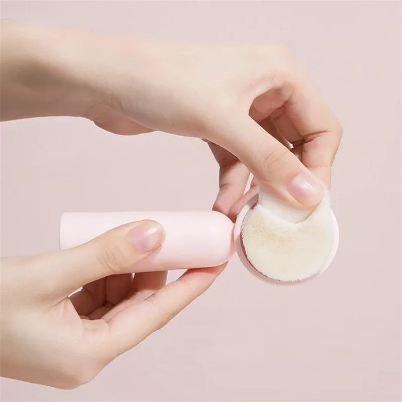 Portable Double-Sided Silicone Facial Cleanser Brush