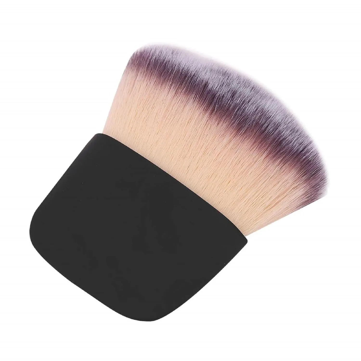 Portable Wet and Dry Small Powder Brush, Soft Fiber Mini Makeup Brushes, Short-Haired Travel Blush Brush with Strong Powder Holding Power for Paste and Powder Cosmetics