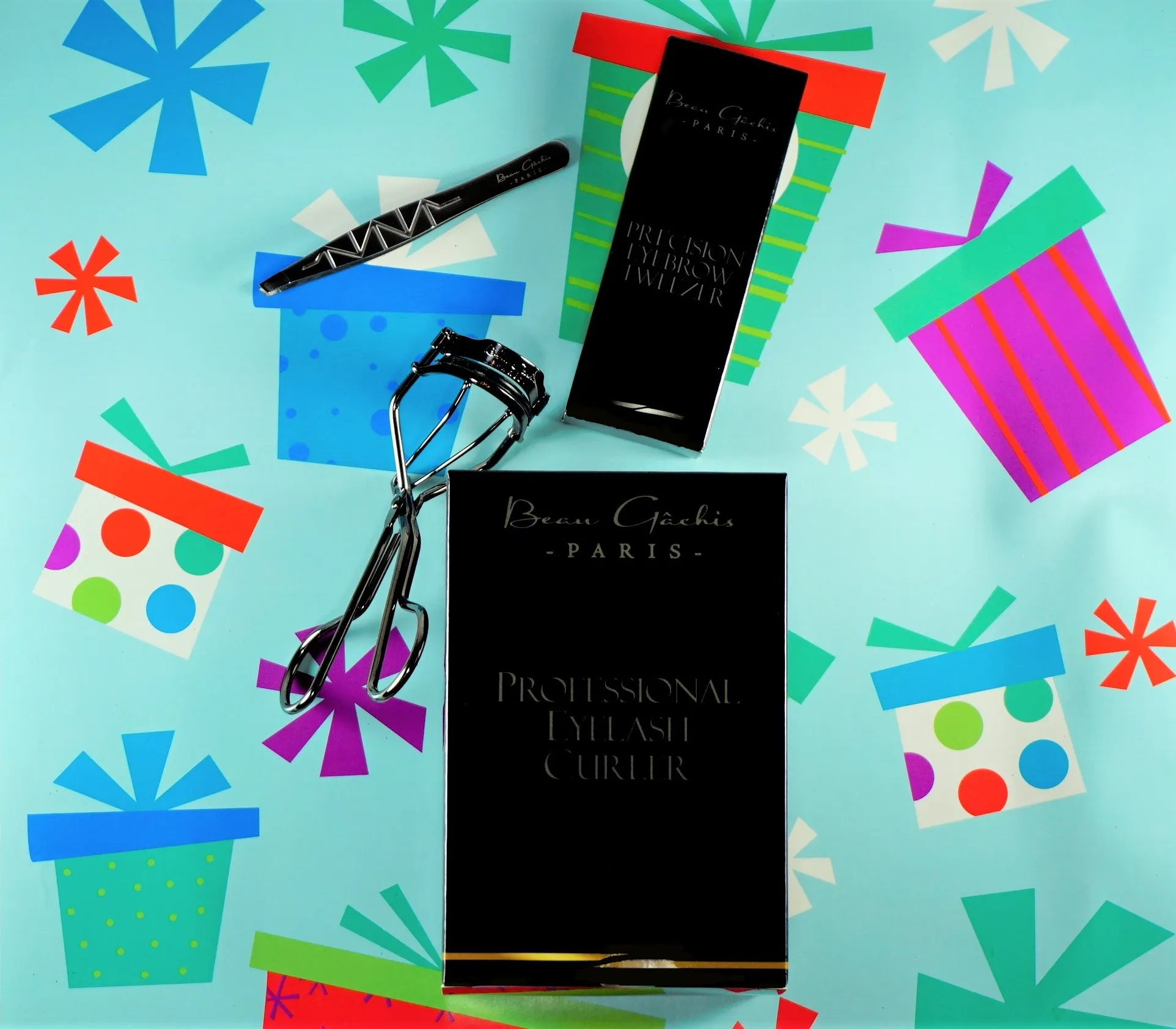 Premium Eyelash Curler and Precision Tweezers