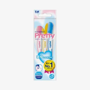 Pretty L-type Eyebrow Razor 3Pcs