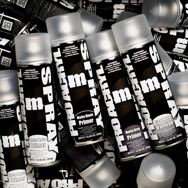 PRO Acryl Spray - Matte White Primer