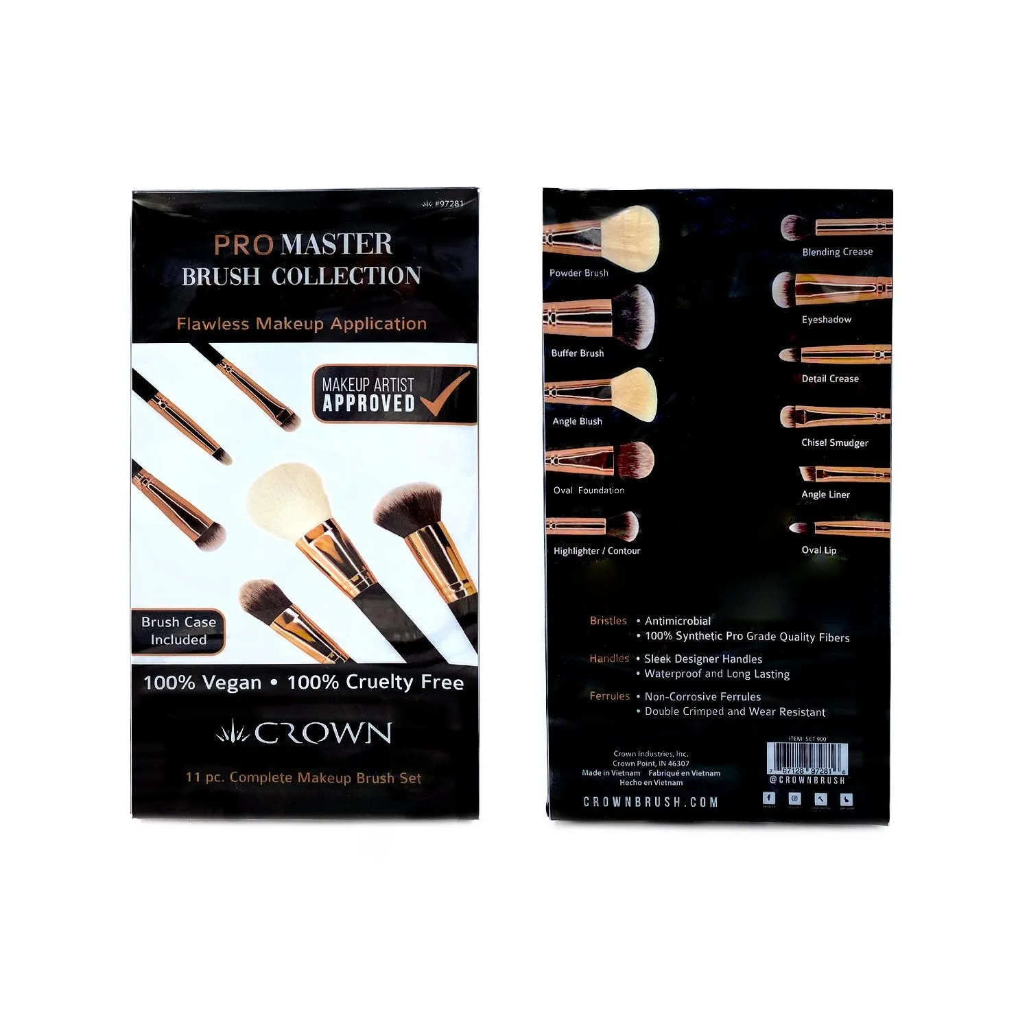 Pro Master Brush Collection - SET 900