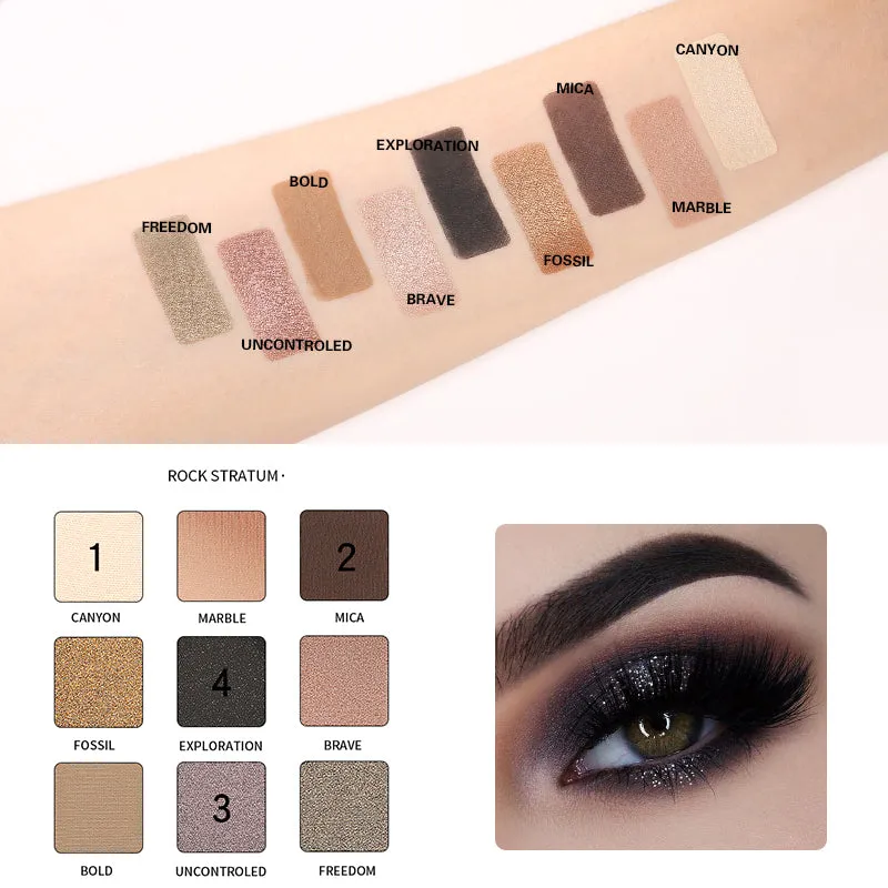 Pudaier® Refreshing 9-pan Eyeshadow Palette