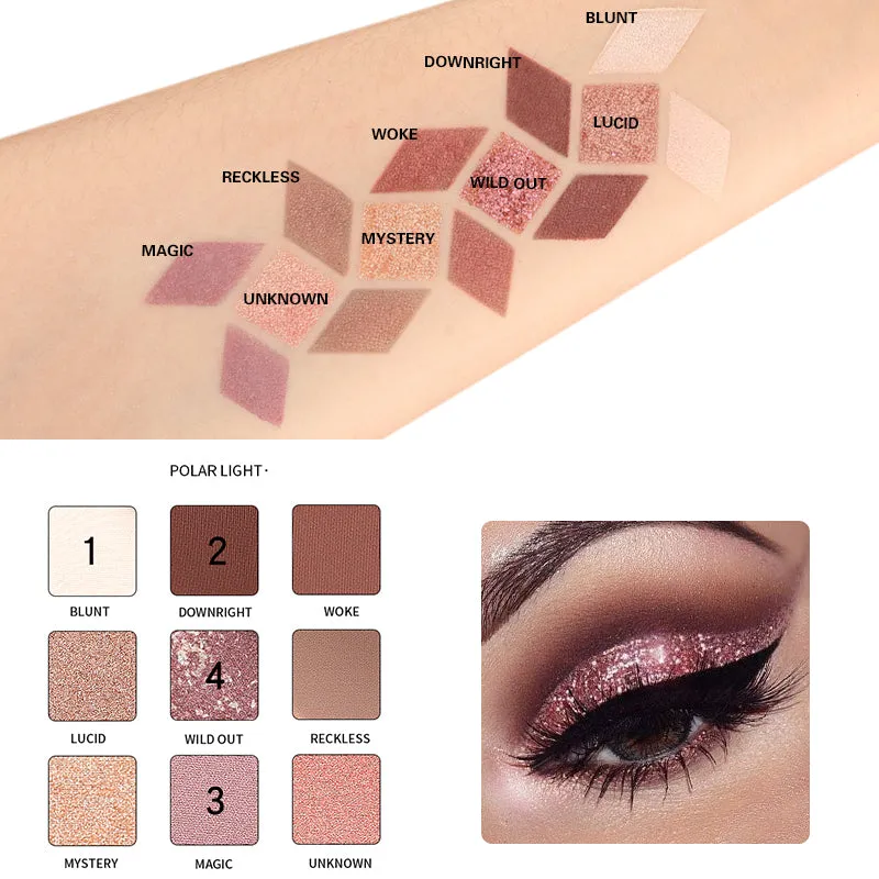 Pudaier® Refreshing 9-pan Eyeshadow Palette