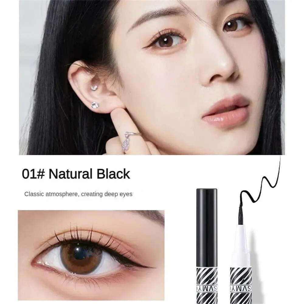 Quick-Drying, No-Blooming Waterproof Liquid Eyeliner