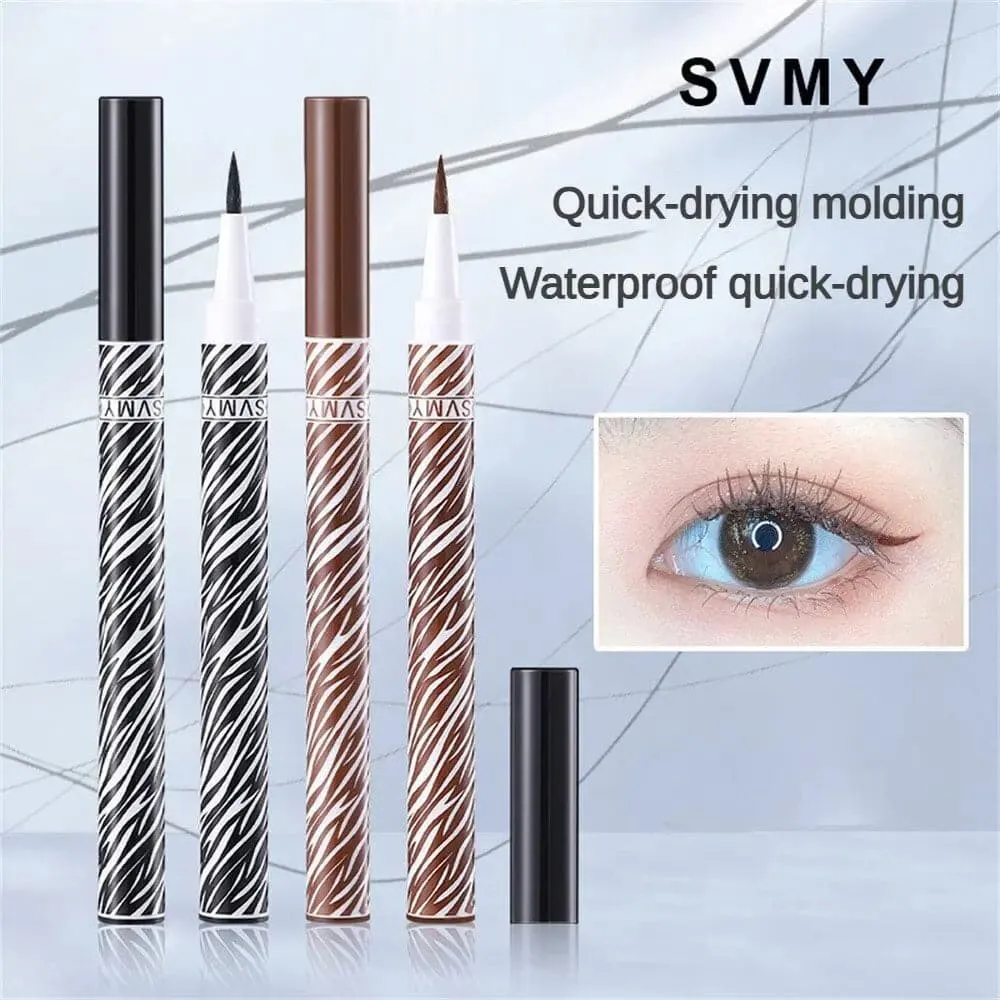 Quick-Drying, No-Blooming Waterproof Liquid Eyeliner