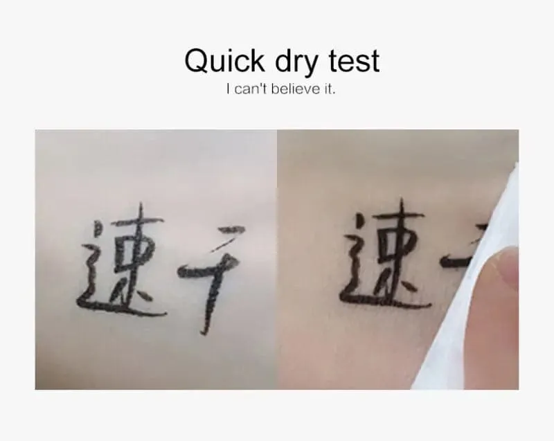 Quick-Drying, No-Blooming Waterproof Liquid Eyeliner