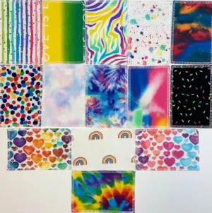 Rainbow Reusable Makeup Remover 12 Pack