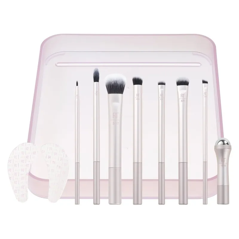 Real Techniques Pink Limited Edition Bright Eyes 10 piece Eye Makeup Brush Set