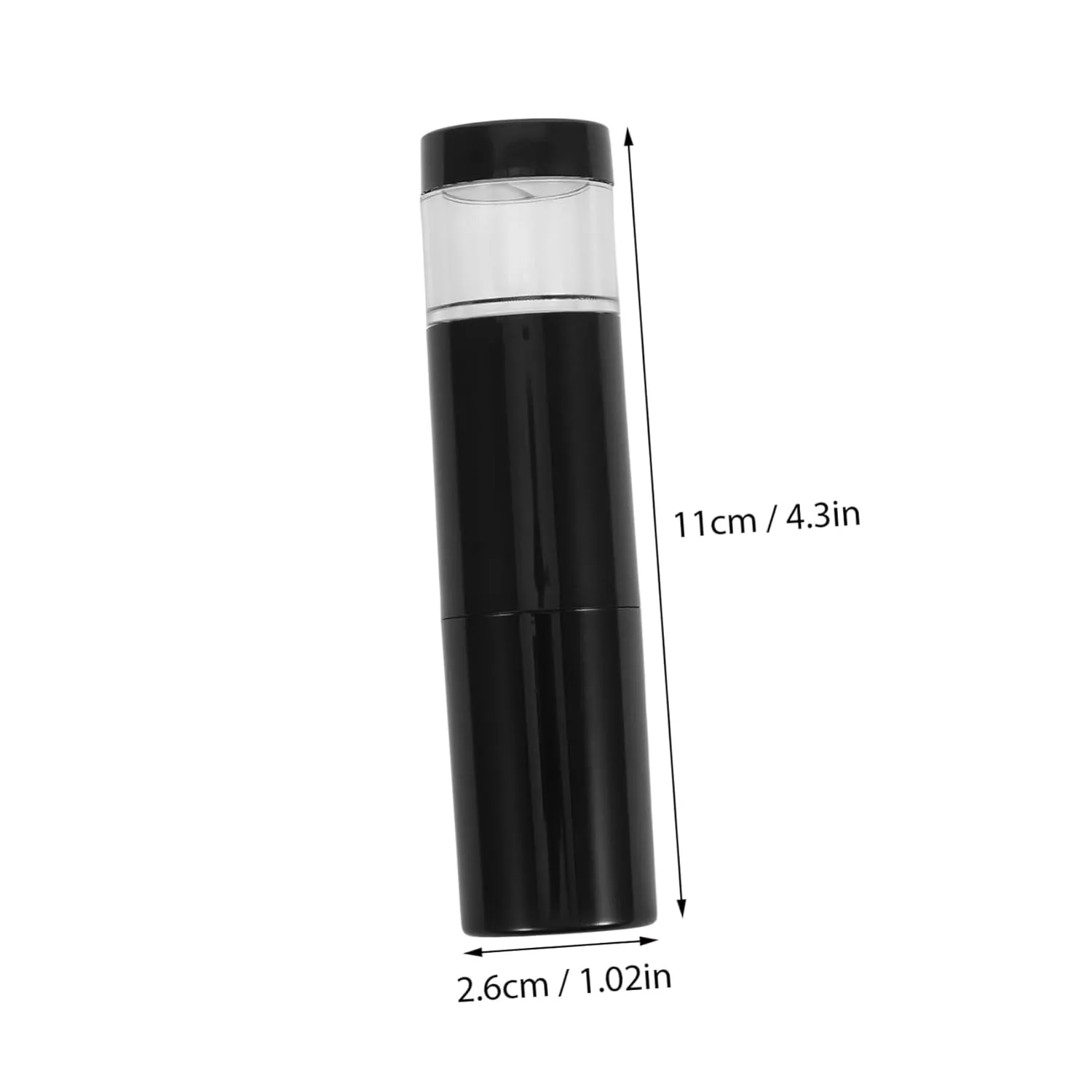 Retractable Foundation Brush with Refillable Loose Powder Bottle Compact Blush Applicator for Even Powder Distribution Travel-friendly Makeup Tool for Daily Use and Special
