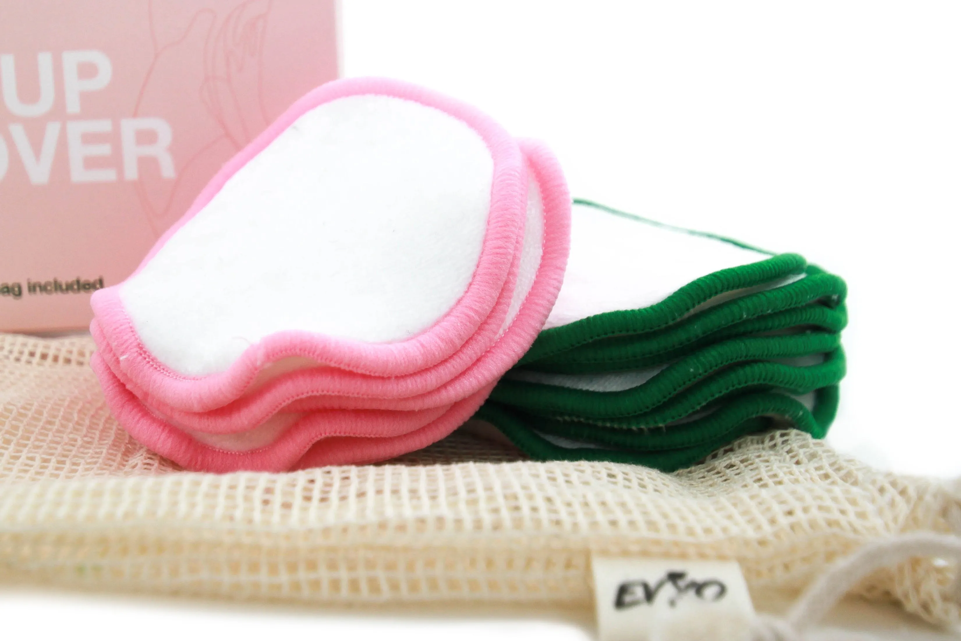 Reusable Bamboo Microfiber Makeup Remover Pads