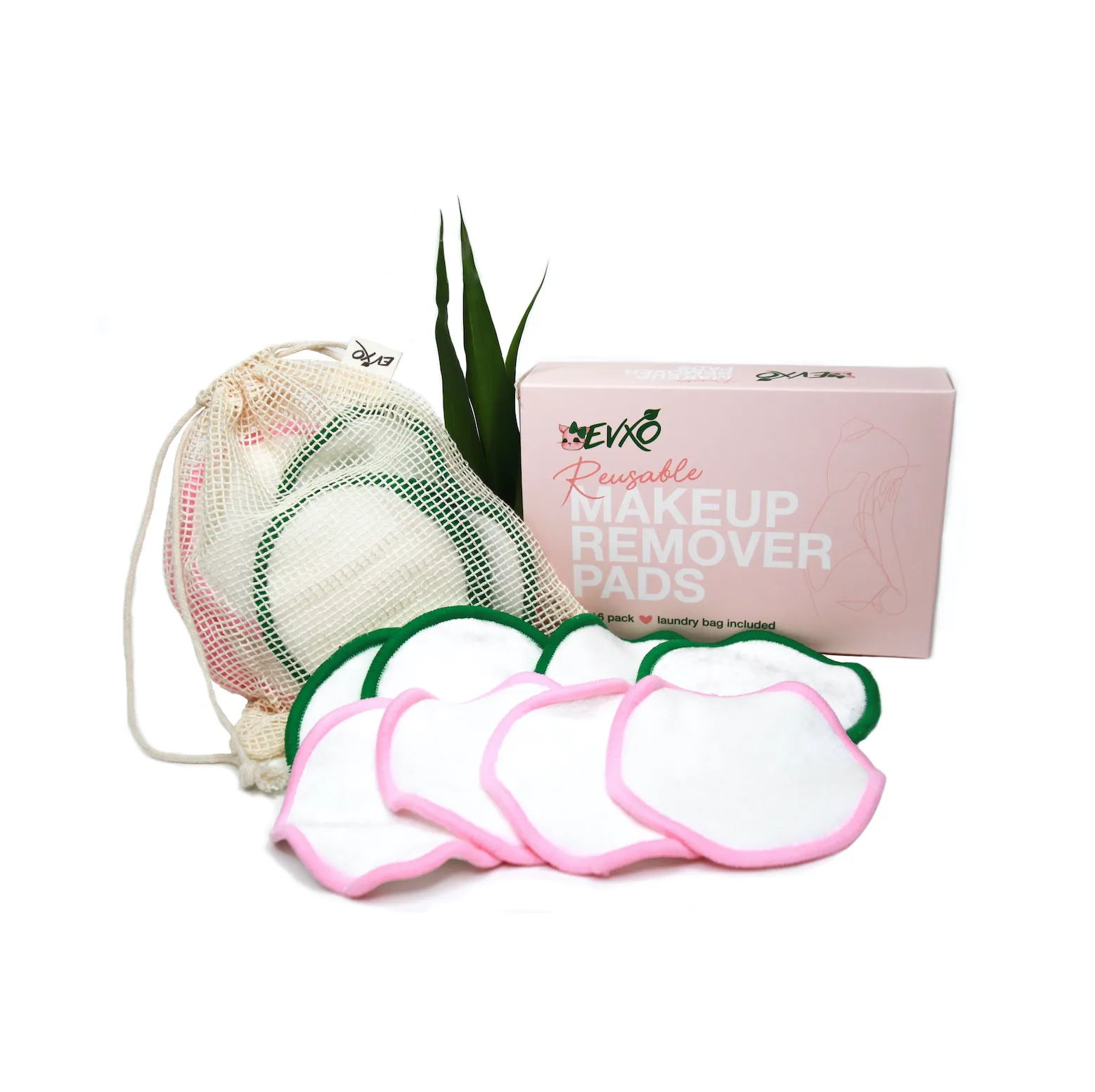 Reusable Bamboo Microfiber Makeup Remover Pads