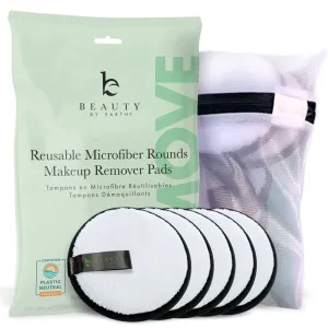 Reusable Microfiber Makeup Remover Pads (5-Pack)