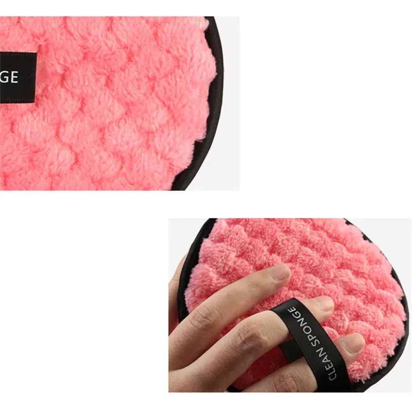 Reusable Microfibre Make-Up Remover Skincare Pads