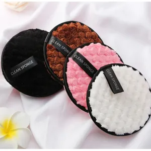 Reusable Microfibre Make-Up Remover Skincare Pads