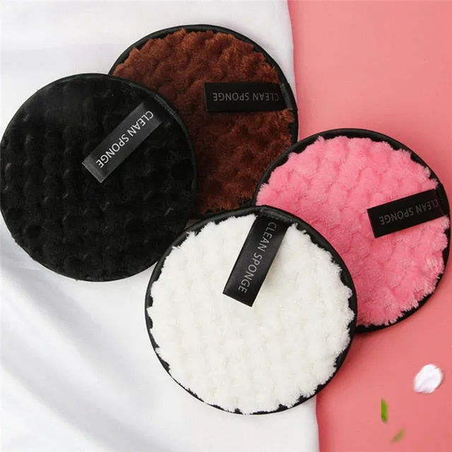 Reusable Microfibre Make-Up Remover Skincare Pads