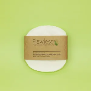 Reusable Organic Cotton Makeup Remover Pads x 6