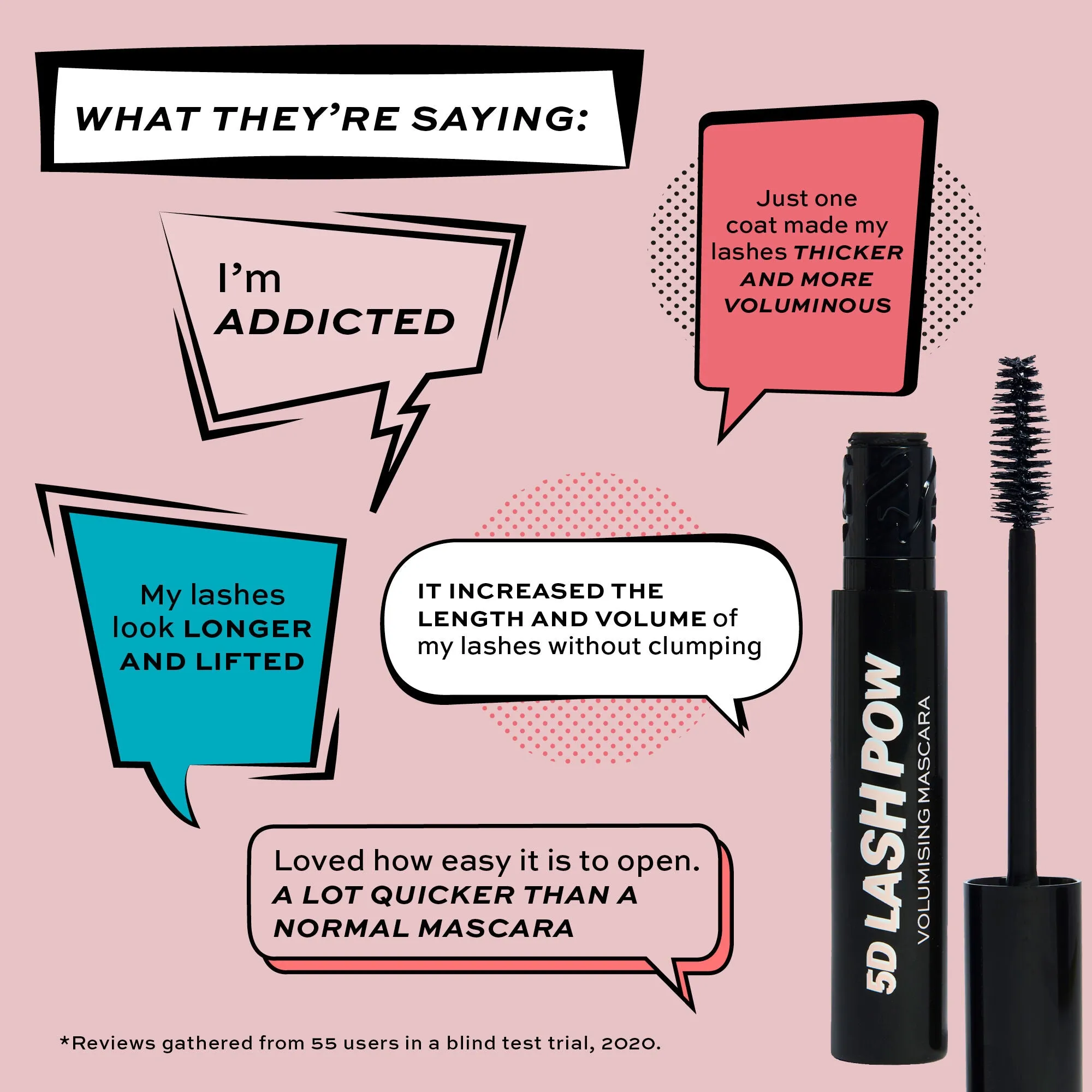 Revolution 5D Lash Pow Extreme Volume Mascara