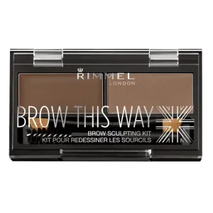 Rimmel Brow This Way Eyebrow Kit 002 Medium Brown