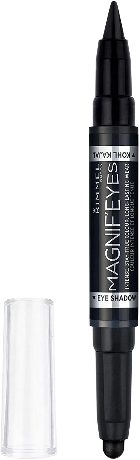 Rimmel London Magnif'Eyes Double Ended Shadow & Liner 001 Back To Blacks