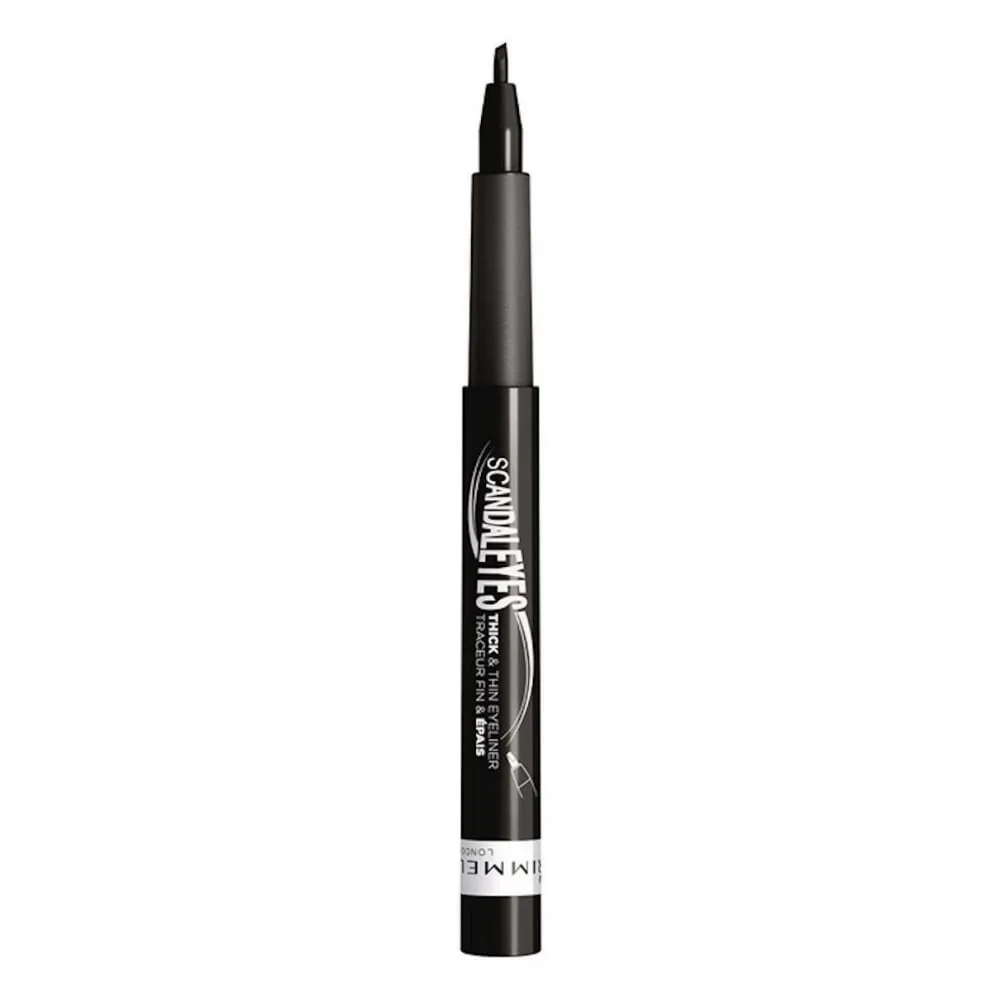Rimmel London Scandaleyes Thick & Thin Waterproof Eyeliner 001 Black
