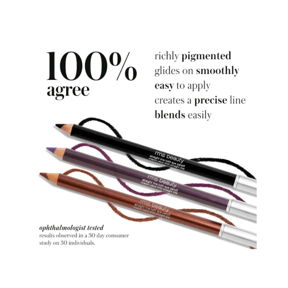 RMS Beauty Straight Line Kohl Eye Pencil With Sharpener