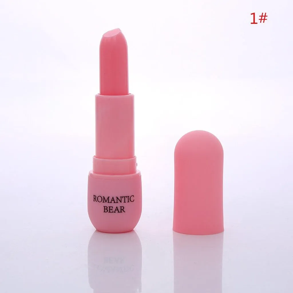 ROMANTIC BEAR - 10 Pcs New 6Colors Tube Moisturizer Makeup Lip Balm,Soft Labial Glair,Sweet Tast Lipbalm,Cosmetics Lip Color,Lipstick,Lip Stain ,Lips