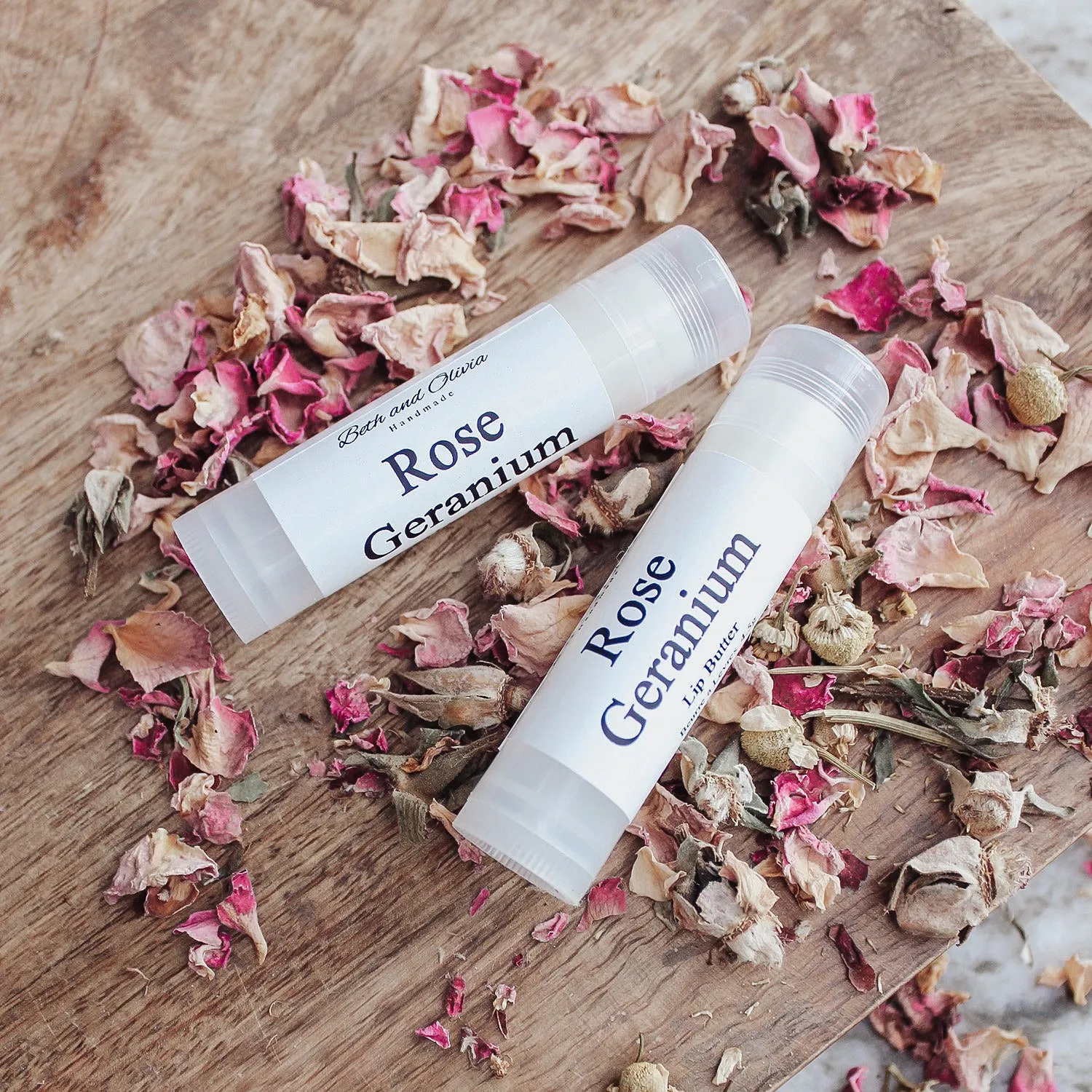 Rose Geranium Lip Butter