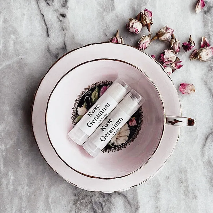 Rose Geranium Lip Butter