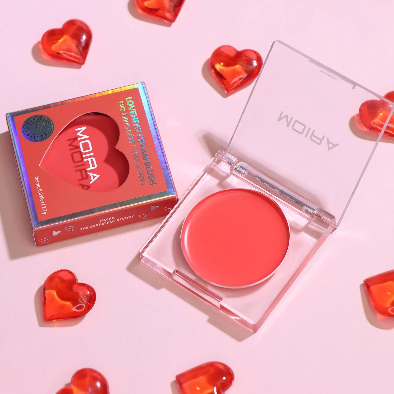 RUBOR EN CREMA LOVEHEAT CREAM BLUSH - MOIRA