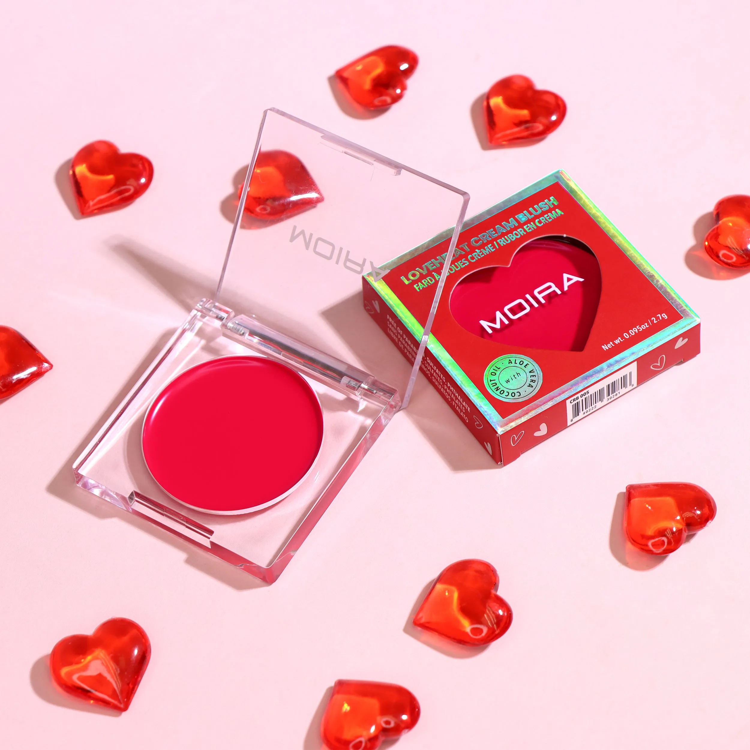 RUBOR EN CREMA LOVEHEAT CREAM BLUSH - MOIRA
