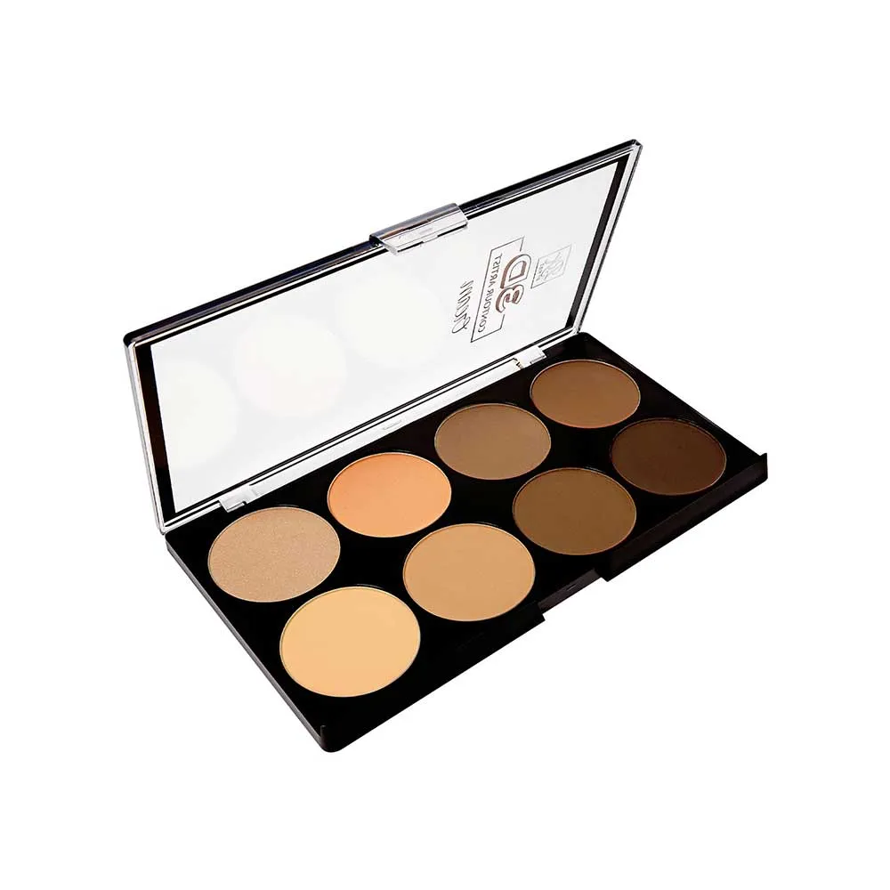 Ruby Kisses 3D Contour Artist Light Medium - Powder