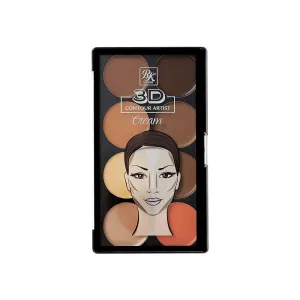 Ruby Kisses 3D Contour Artist Medium Dark - Creme