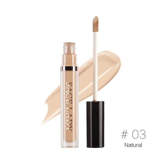 SACE LADY Pro Concealer Makeup Full Cover for Eye Dark Circle Face Corrector Cream Liquid Eye Primer Base Make Up Brand Cosmetic