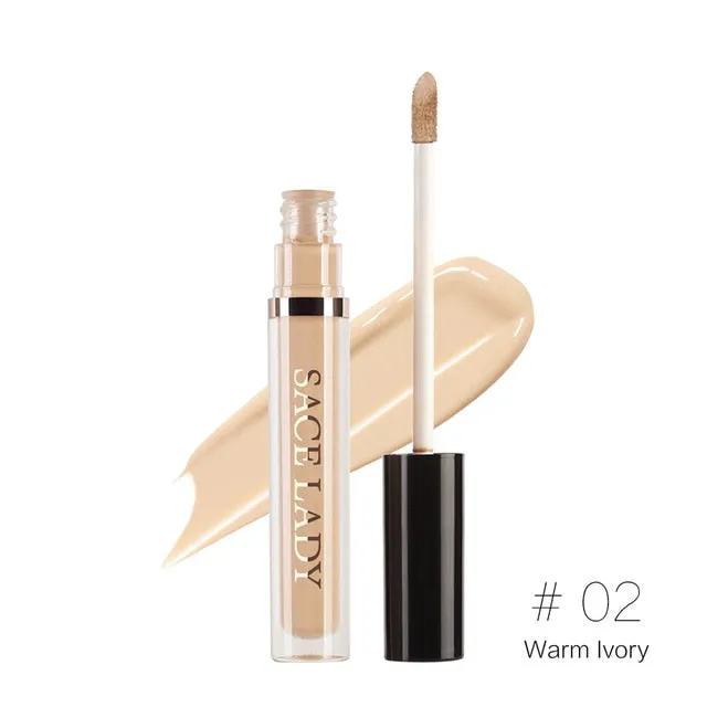 SACE LADY Pro Concealer Makeup Full Cover for Eye Dark Circle Face Corrector Cream Liquid Eye Primer Base Make Up Brand Cosmetic