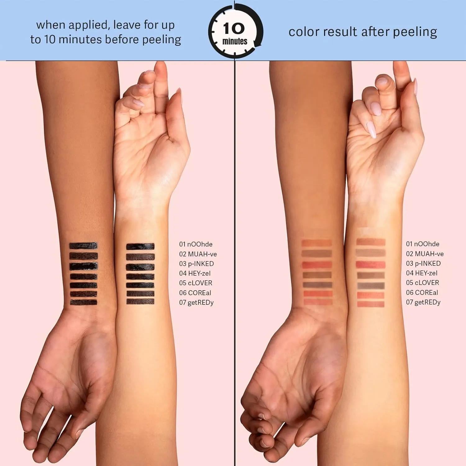 Sacheu - Peel-Off Lip Liner Stain - Core Bundle