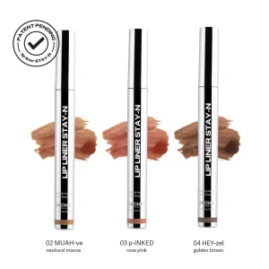 Sacheu - Peel-Off Lip Liner Stain - Core Bundle