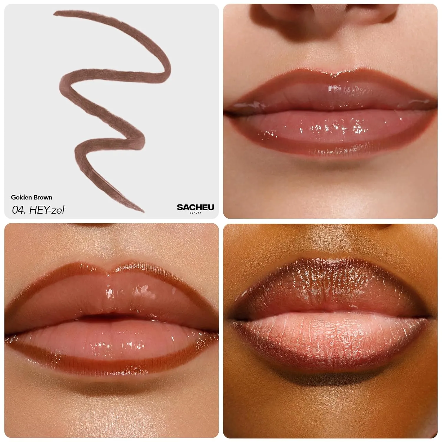 Sacheu - Peel-Off Lip Liner Stain - Core Bundle