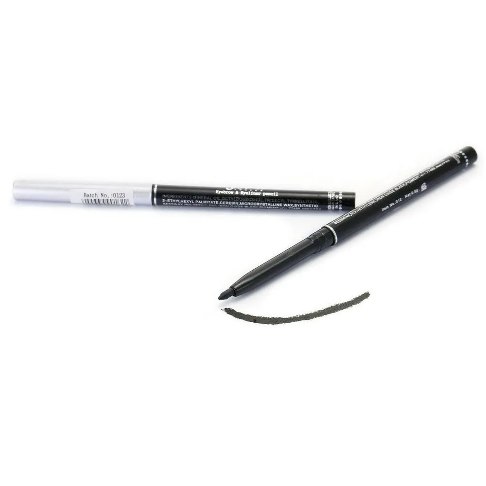 Saffron Eyebrow & Eyeliner Pencil - Black
