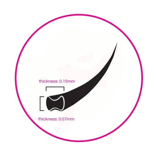 Salon Professional Flat Lashes