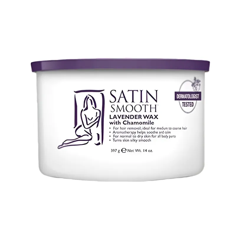 SATIN SMOOTH - Lavender Wax with Chamomile, 396g