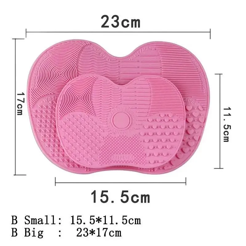 Scrubbing Pad Cosmetic Brush Cleaning