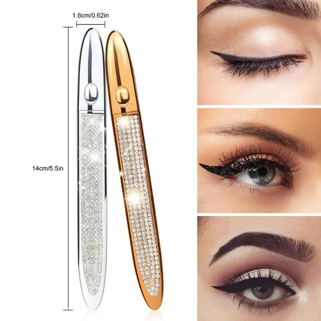 Self-adhesive Eyeliner Pen Multi-Use Glitter Liquid Lash Liner Eye Makeup