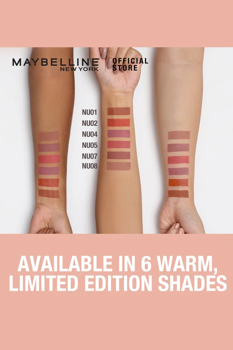Sensational Liquid Matte Lipstick - NU 04 - Bare Temptations
